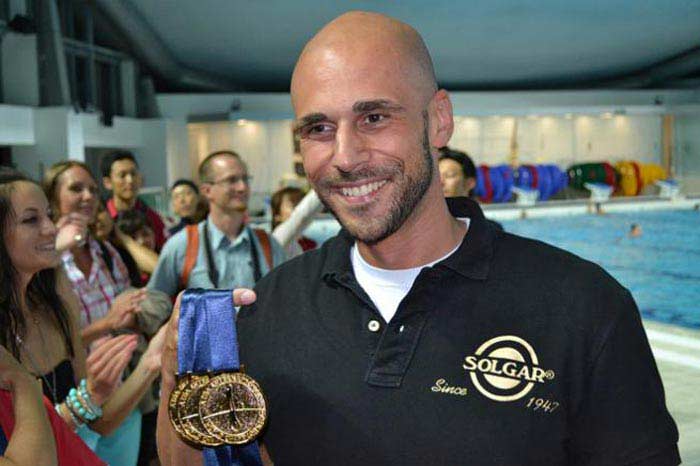 Goran Čolak, Croatian freediver