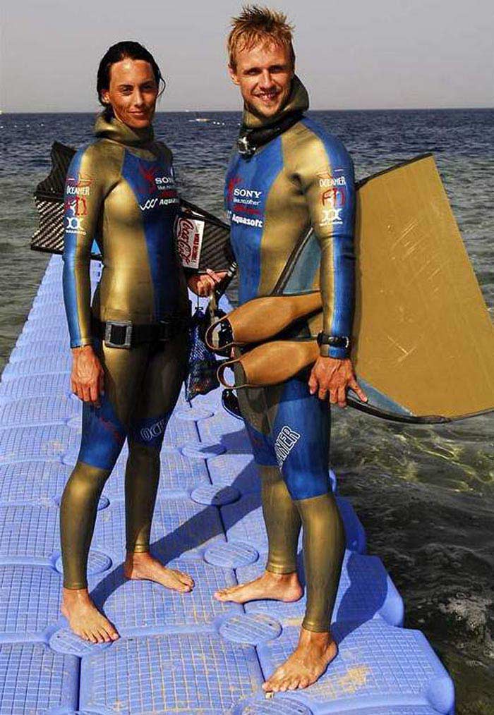 Martin Štěpánek, Czech freediver
