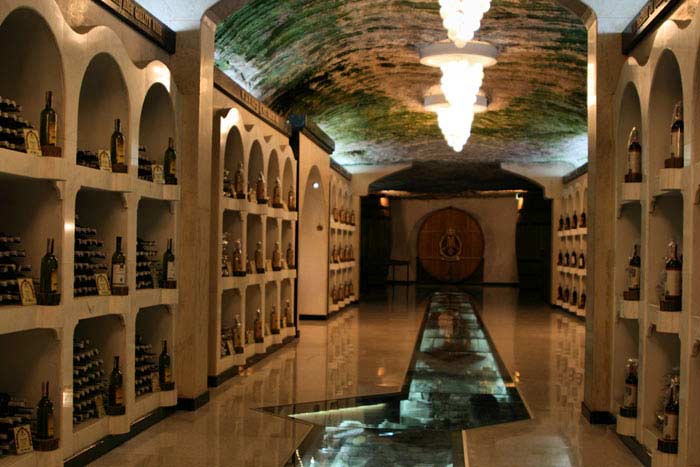 The Mileștii Mici wine collection in Moldova
