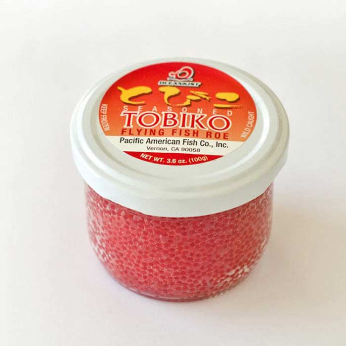 Flying fish roe (tobiko)