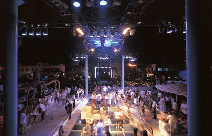 Catamaran nightclub in Bodrum