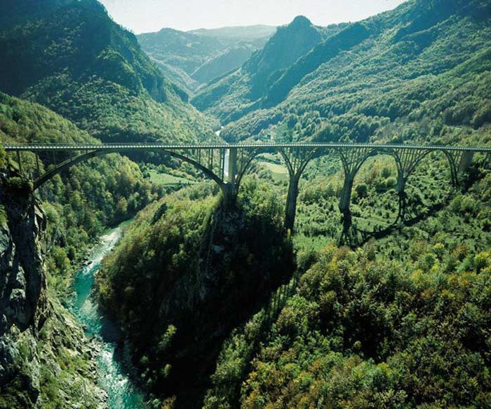 Tara River Canyon. Montenegro