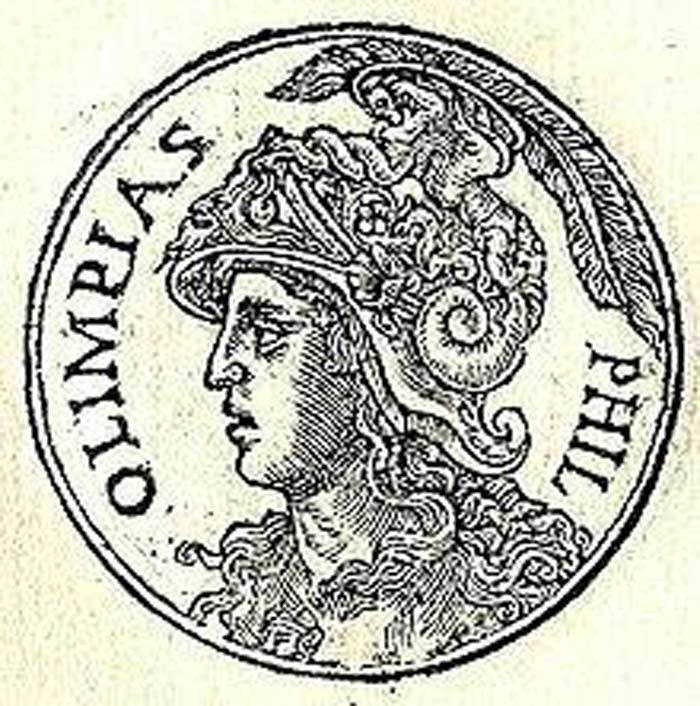 Olympias, Queen of Epirus and mother of Alexander the Great